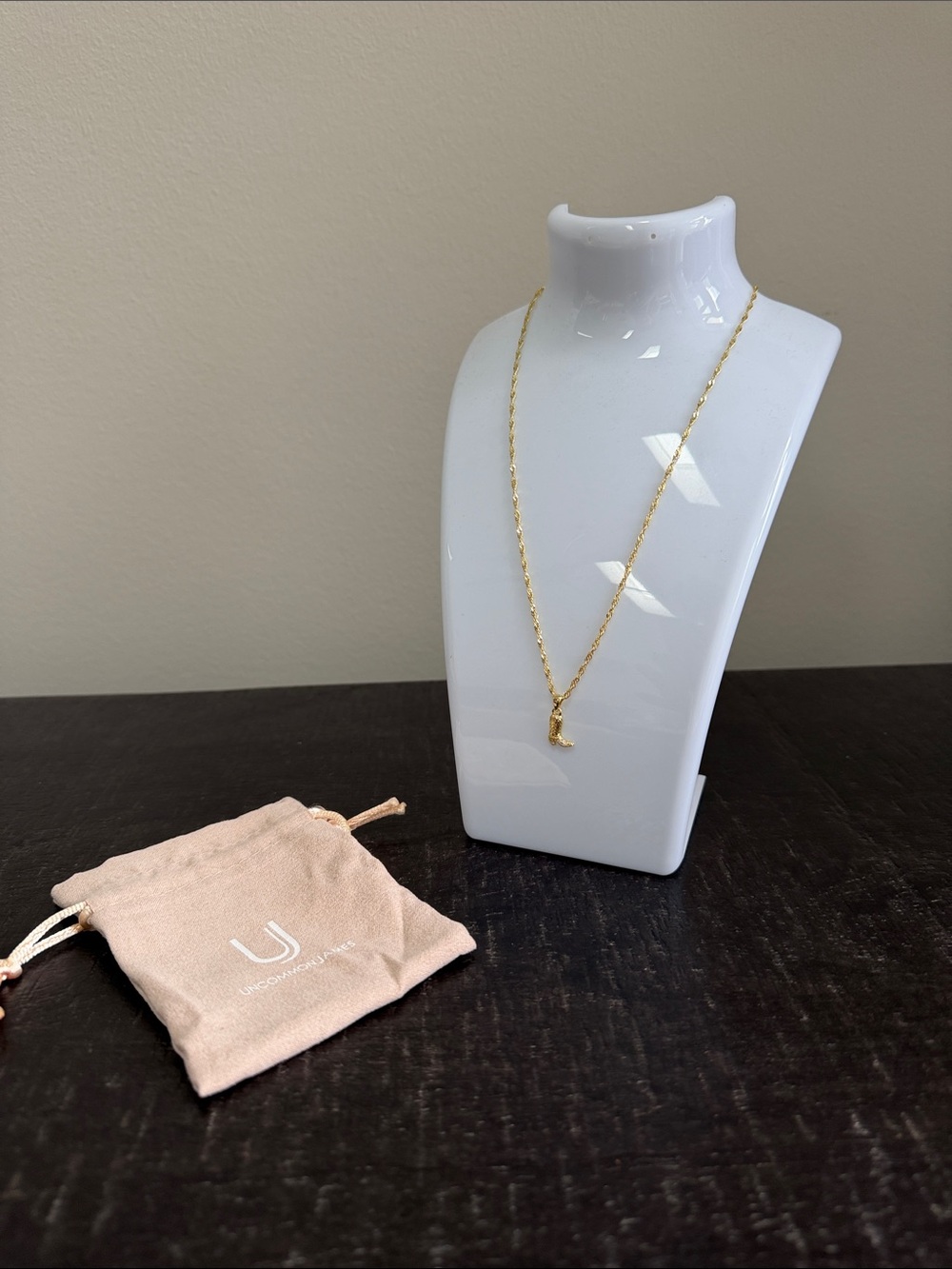 Uncommon James “Rhinestone Boot” Necklace